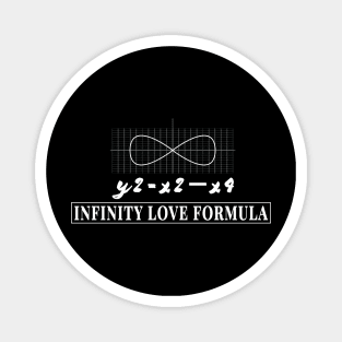 Infinity Love, Mathematics Gift, Math Lover, Teacher Shirt, Math Graduate Gift, Math Equations, Math Joke, I Love Math, Geometry Teacher, Magnet